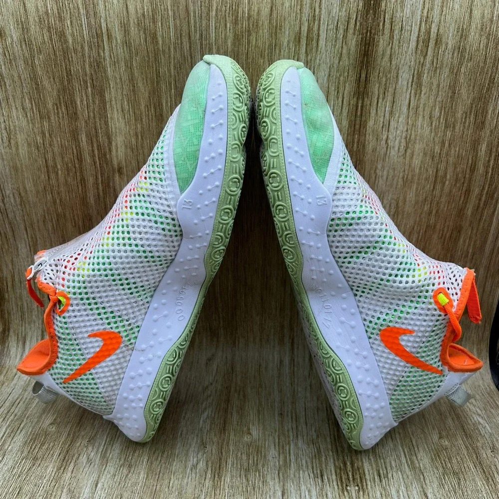 Nike PG 4 x Gatorade Men's Size 14 White GX Basketball Sneakers Shoes CD5078-100